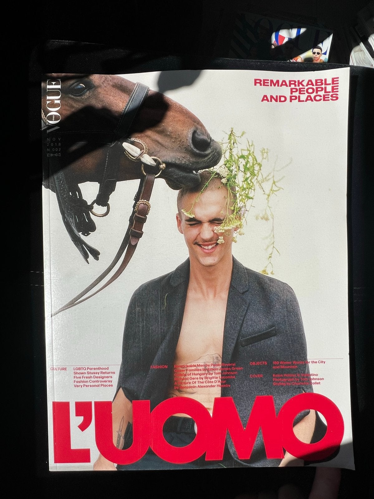 Vogue Italia L'Uomo met Joe Alwyn, Ophalen of Verzenden, Zo goed als nieuw, Glossy