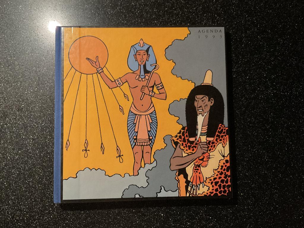 Blake en Mortimer - Agenda 1993 - Frans - Hardcover, Verzamelen, Stripfiguren, Verzenden, Overige figuren, Zo goed als nieuw, Boek of Spel