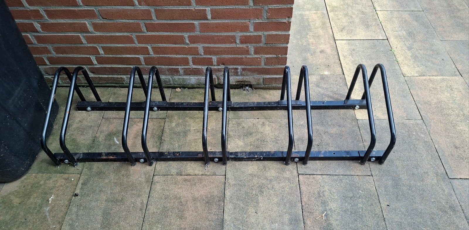 Fietsenrek, Ophalen