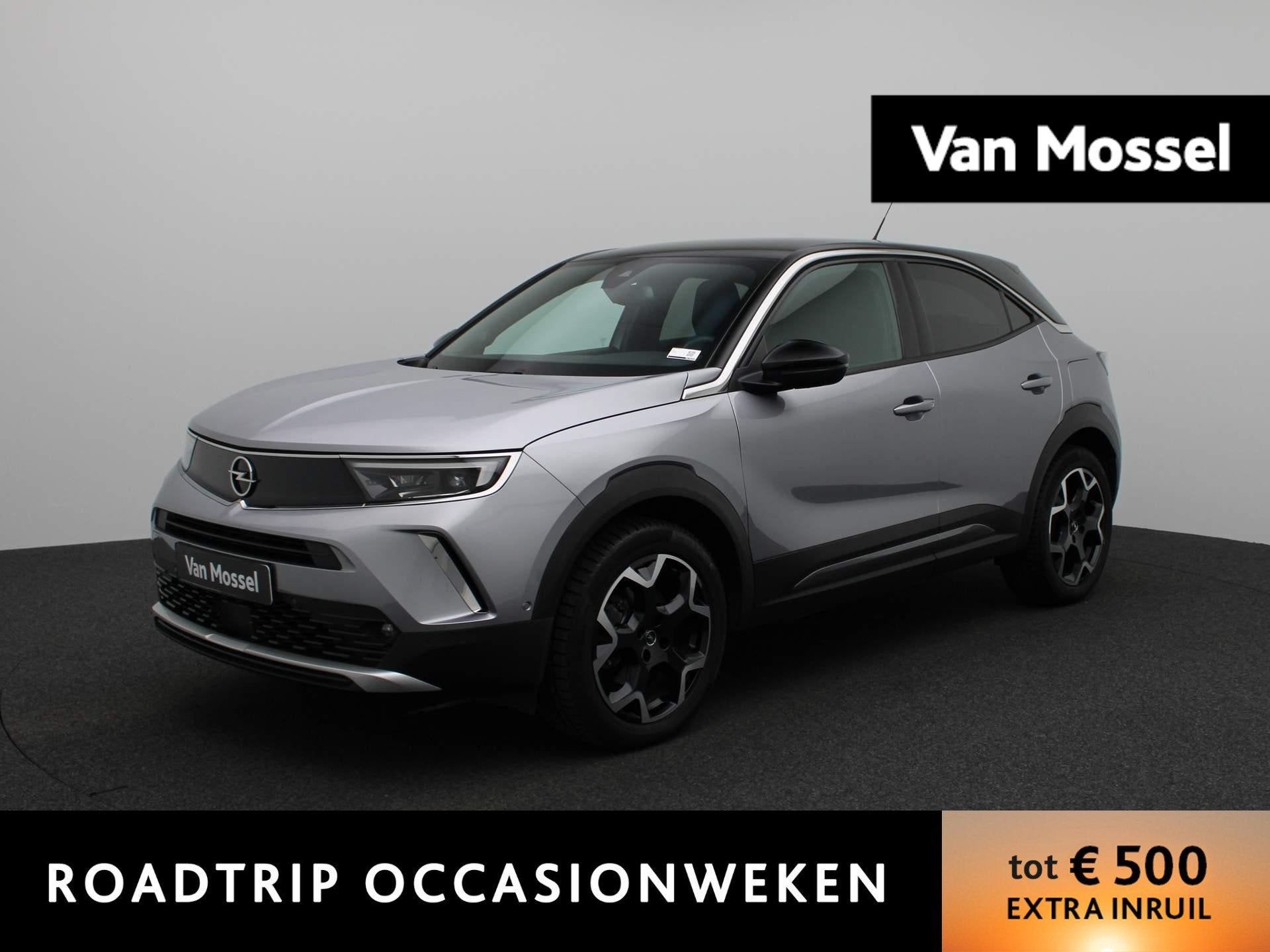 Opel Mokka-e Ultimate 50-kWh | Half-Leder | Navigatie | Came, Auto's, 12 maanden, 136 pk, 324 km, Mokka-e