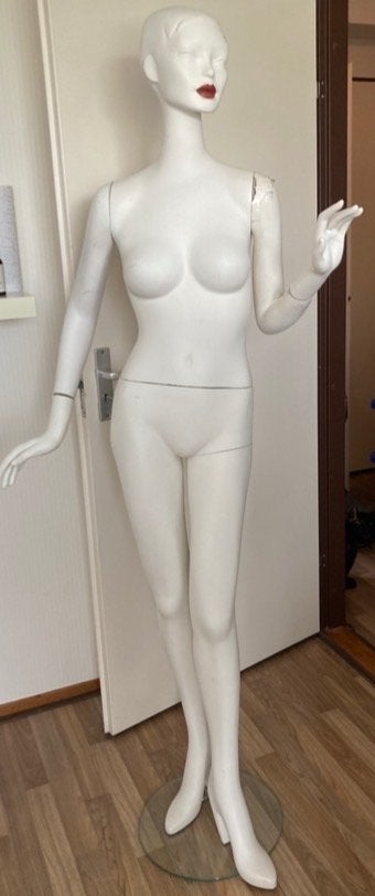 Vintage Ralph Pucci Internationaal LTD. GOD1 Etalagepop, Ophalen