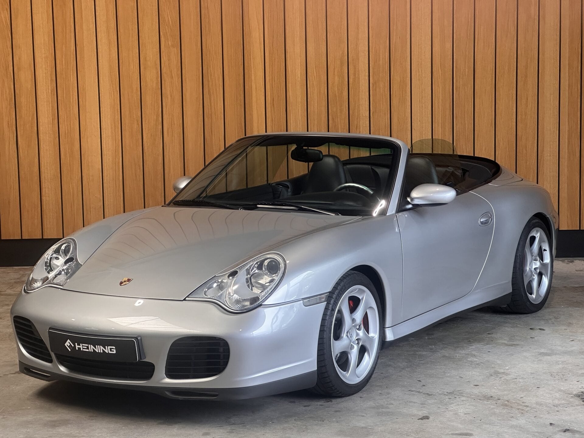 Porsche 911 Cabrio 3.6 Carrera 4S . Met Complete historie er, Auto's, Automaat, Gebruikt, Zwart, 1595 kg