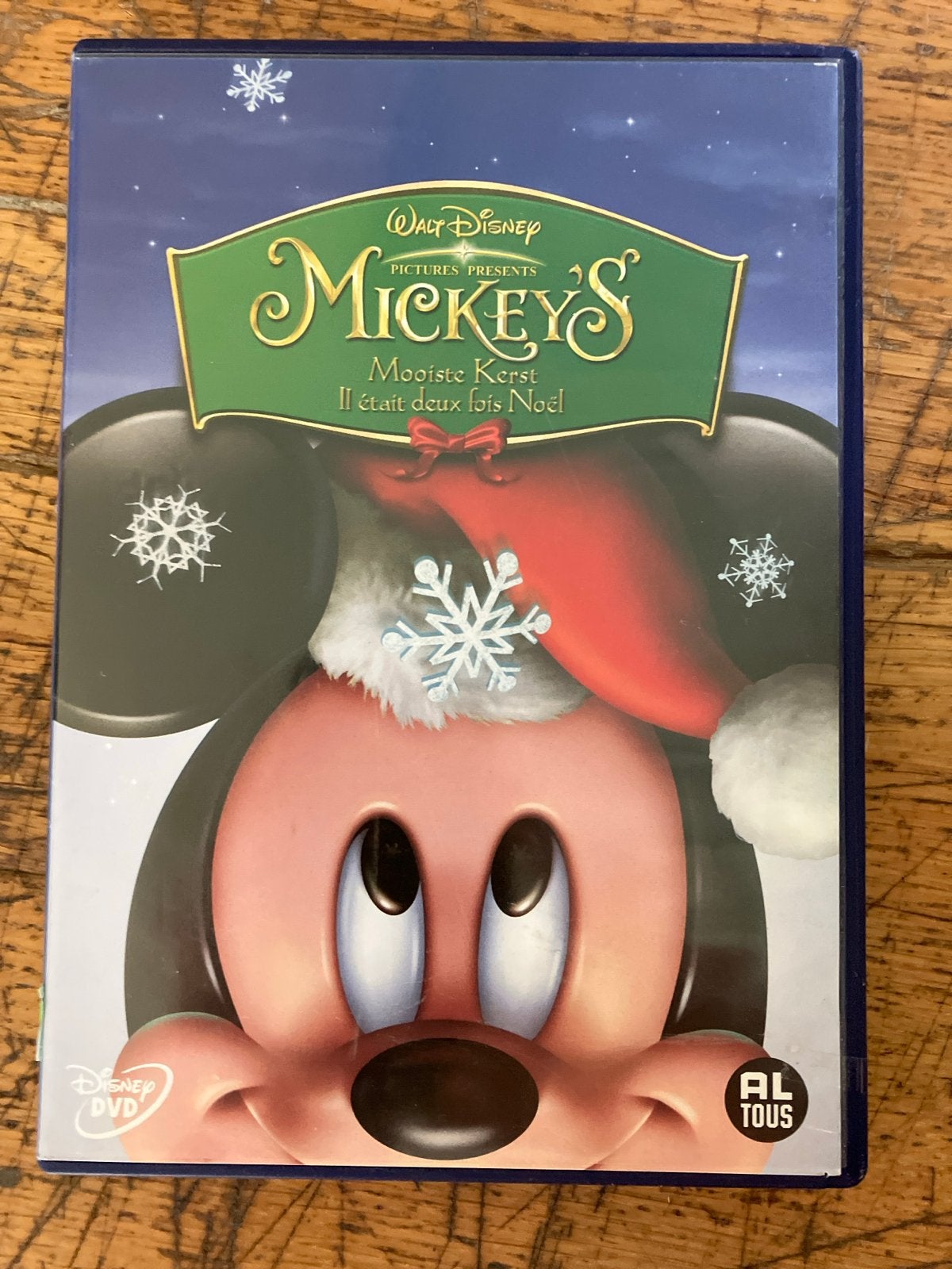 Mickey's Mooiste Kerst DVD - Disney Kerstfilm, Ophalen of Verzenden, Gebruikt, Kerst, Overige typen