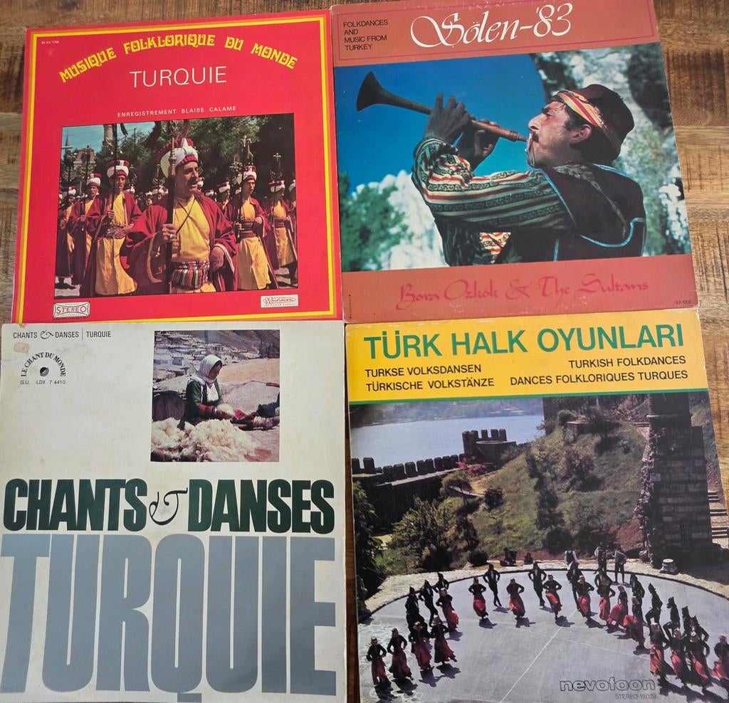 8 Turkse Folklore & Bellydance LP's - Zeer Mooie Staat, Overige soorten, Ophalen of Verzenden, 12 inch, 1970 - 1979