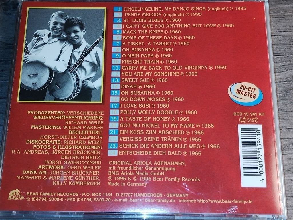 Jan & Kjeld - Tingelinglingeling My Banjo Sings, Ophalen of Verzenden, Zo goed als nieuw