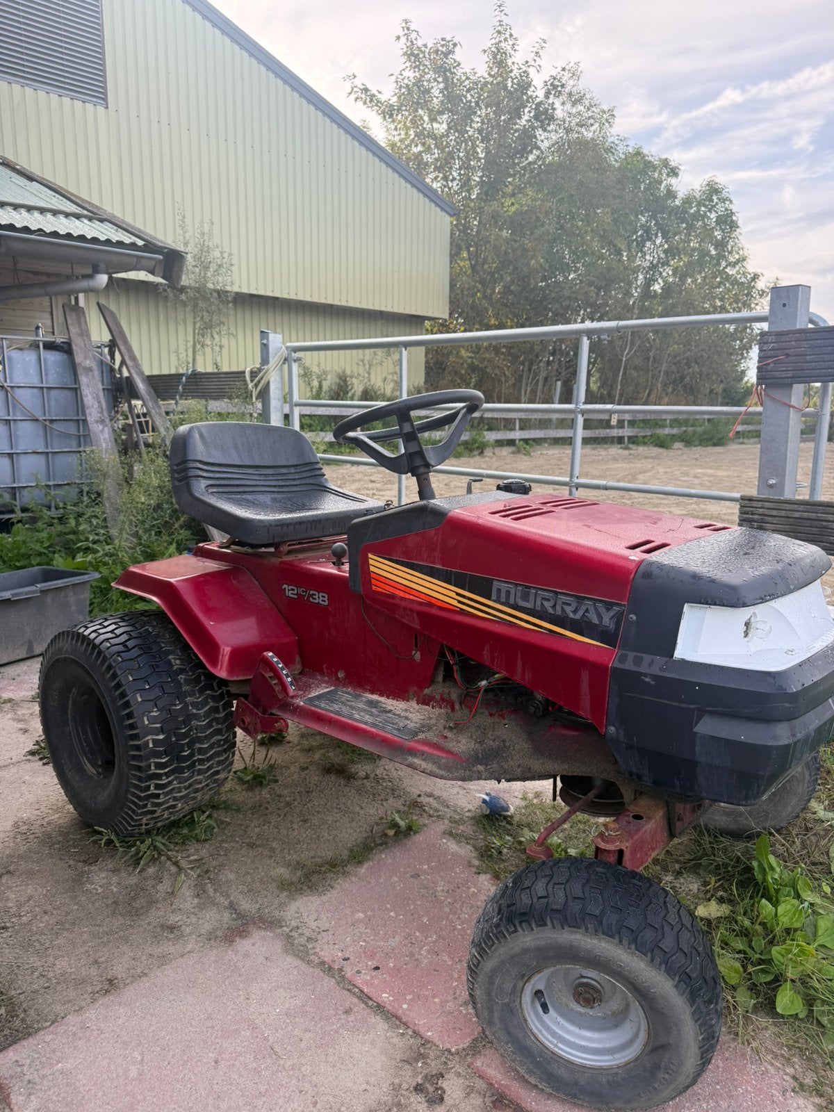 Murray Zitmaaier 12 PK opknapper, Tuin en Terras, Zitmaaiers, Ophalen, Gebruikt, Versnellingen, 90 tot 120 cm