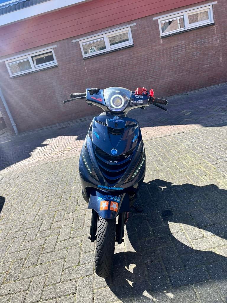Piaggio zip 70cc 2takt (sprinter), Fietsen en Brommers, Scooters | Piaggio, Gebruikt, Zip, Tweetakt, Ophalen