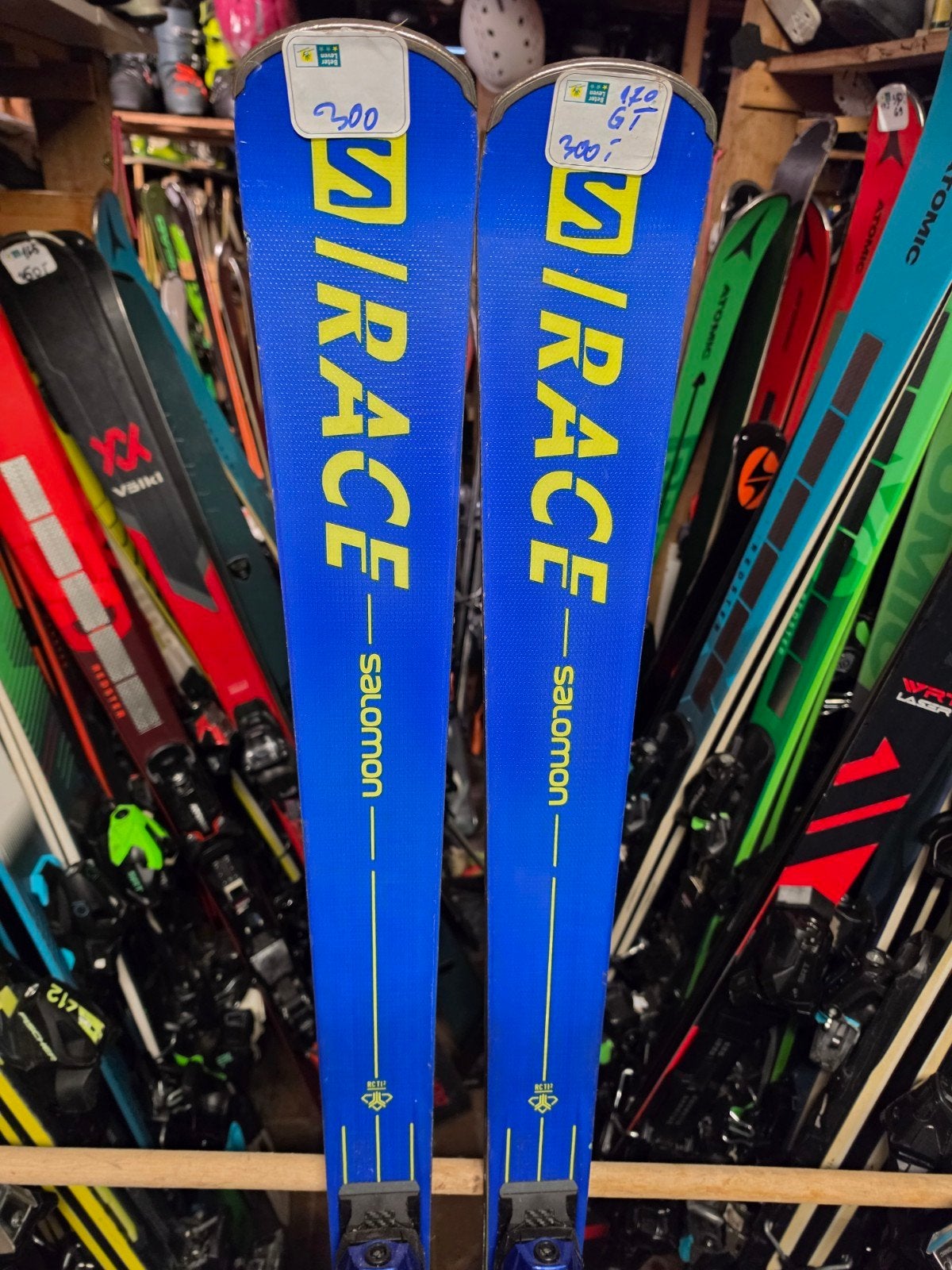 170cm SALOMON S RACE GT SONS OF BLAST GEVORDERD SKI RC 2TI, 160 tot 180 cm, Zo goed als nieuw, Carve, Skiën