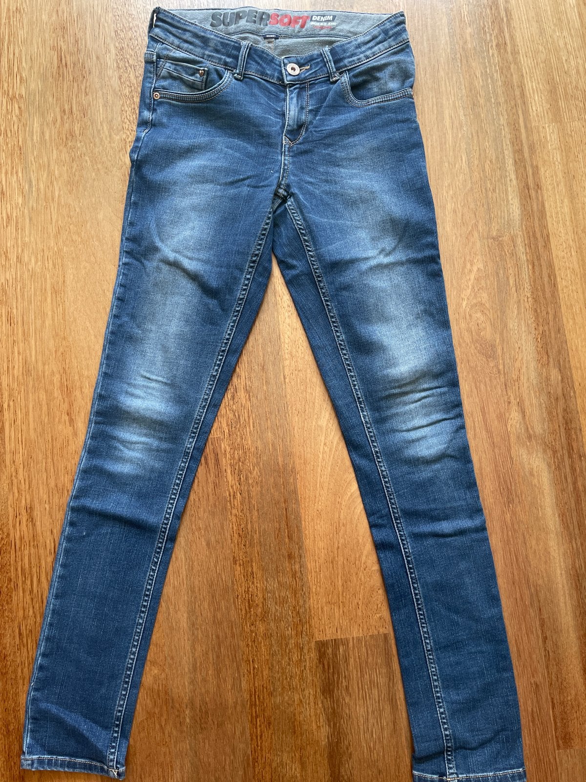 Vingino SuperSoft Jeans Maat 14, Ophalen of Verzenden, Gebruikt, Meisje