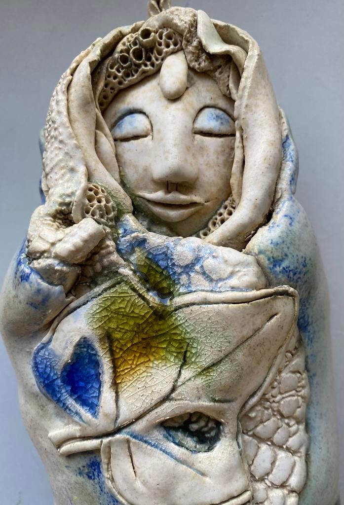 Sisca Kok. Gebakerd, Antiek en Kunst, Antiek | Keramiek en Aardewerk, Ophalen of Verzenden