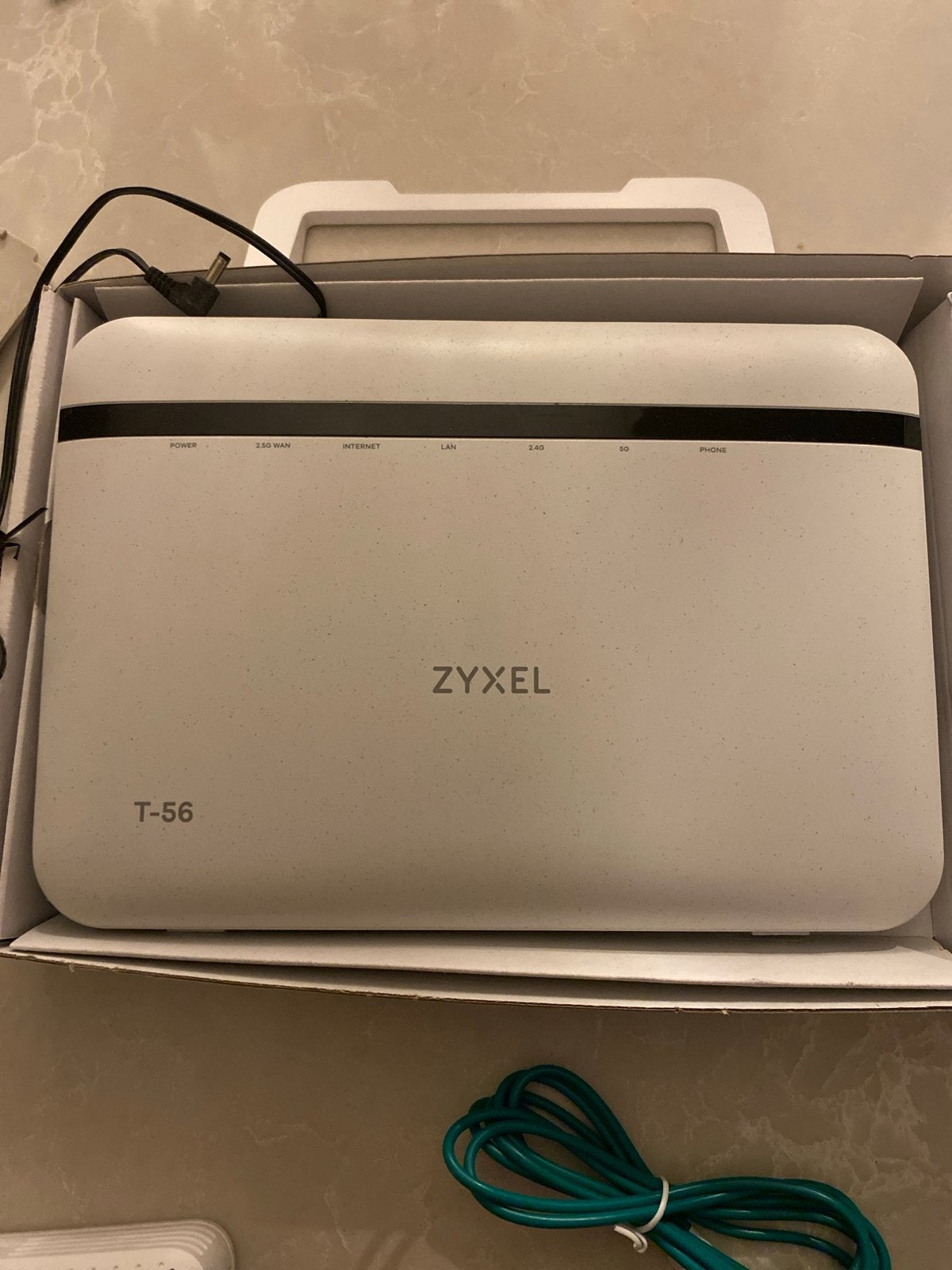 Zyxel T-56 Router -Nieuw, Ophalen, Nieuw, Router