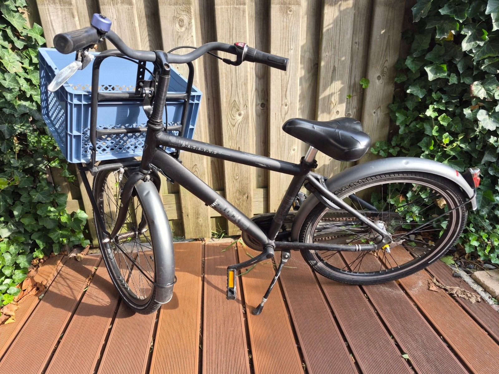 Batavus blokbuster fiets 24 inch, Gebruikt, Velgrem, Versnellingen, Batavus