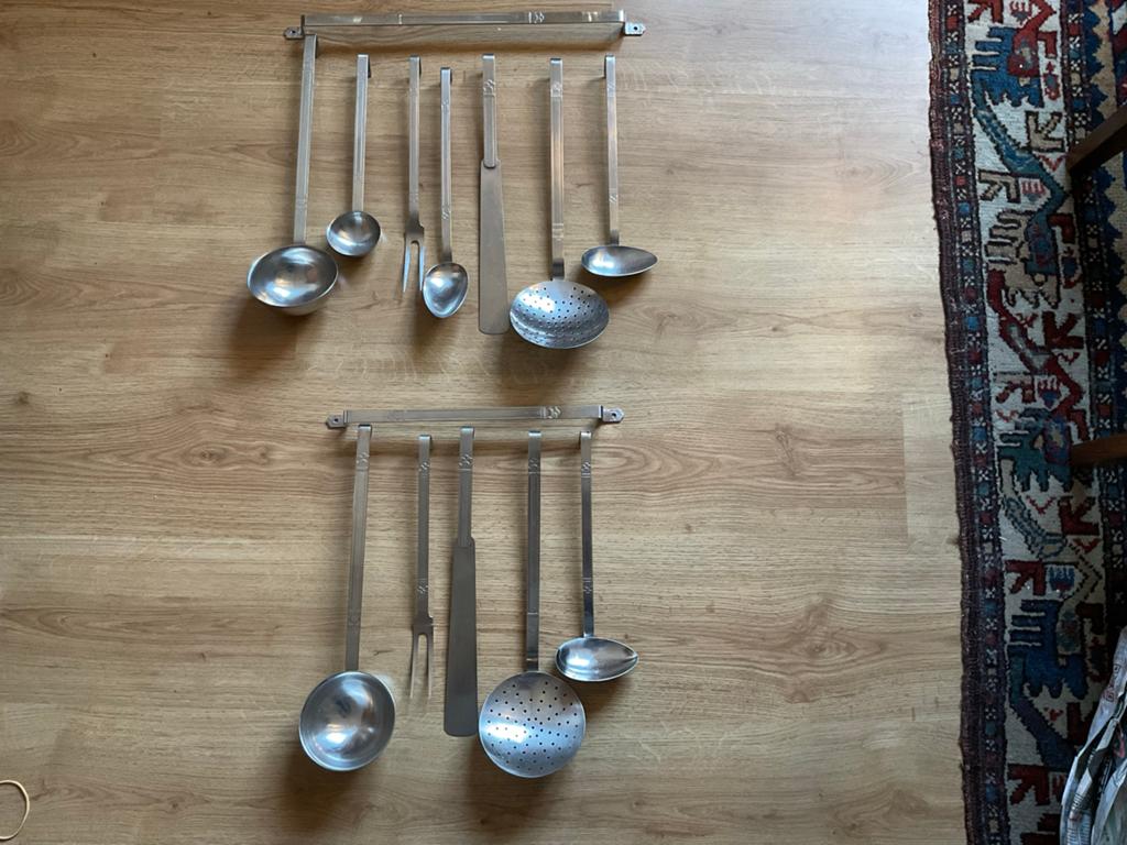 2 Lepelrekken Gero Zilmeta Trosje - 6-delig en 8-delig, Ophalen of Verzenden