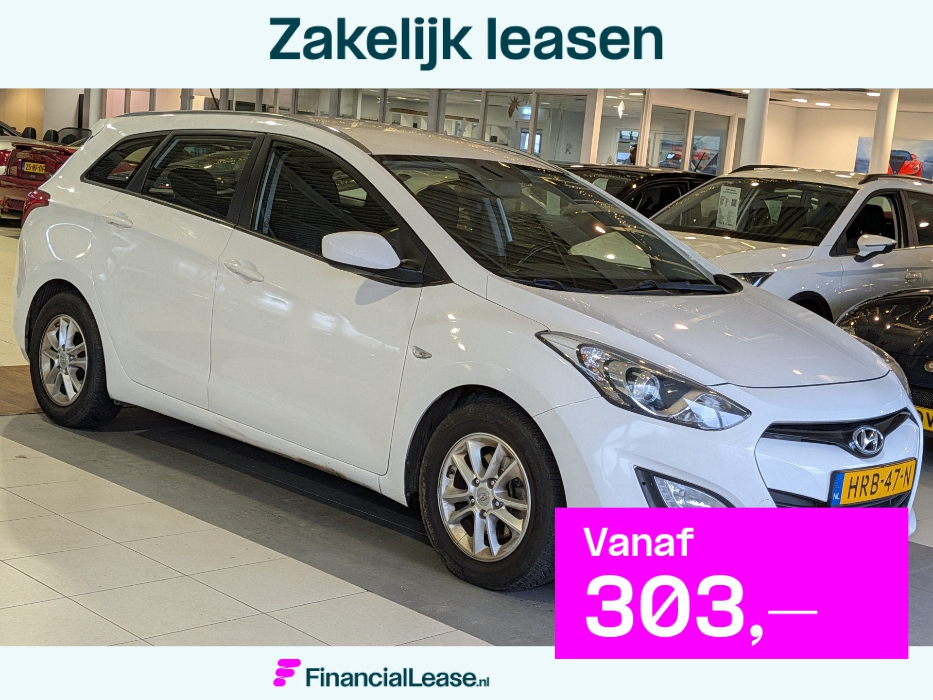 Hyundai i30 Wagon 1.4 Airco, Stuurbekrachtiging, Voorwielaandrijving, Euro 5, Gebruikt, Zwart
