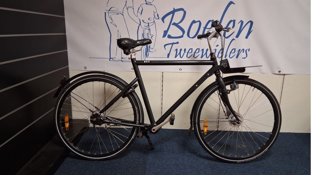 Brik Transportfiets (werkelijk iets aparts) Heenfiets 28/58, Versnellingen, Niet ingevuld, 56 cm of meer, Zo goed als nieuw
