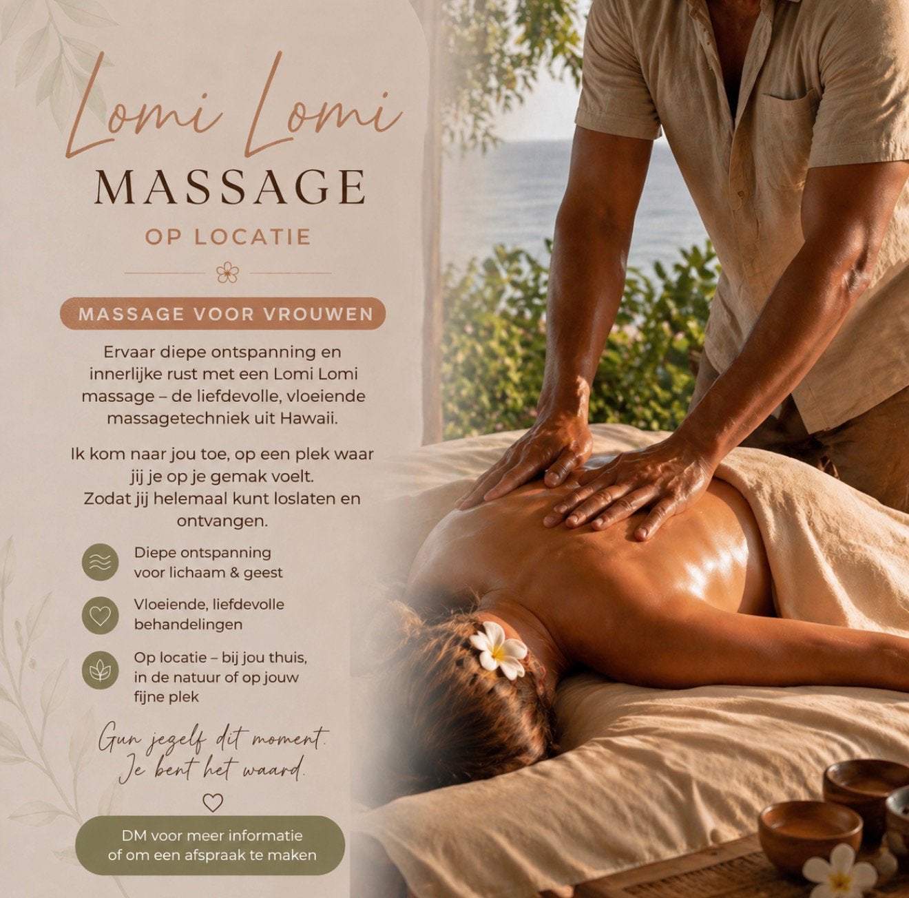 Massage, pure ontspanning, Ontspanningsmassage