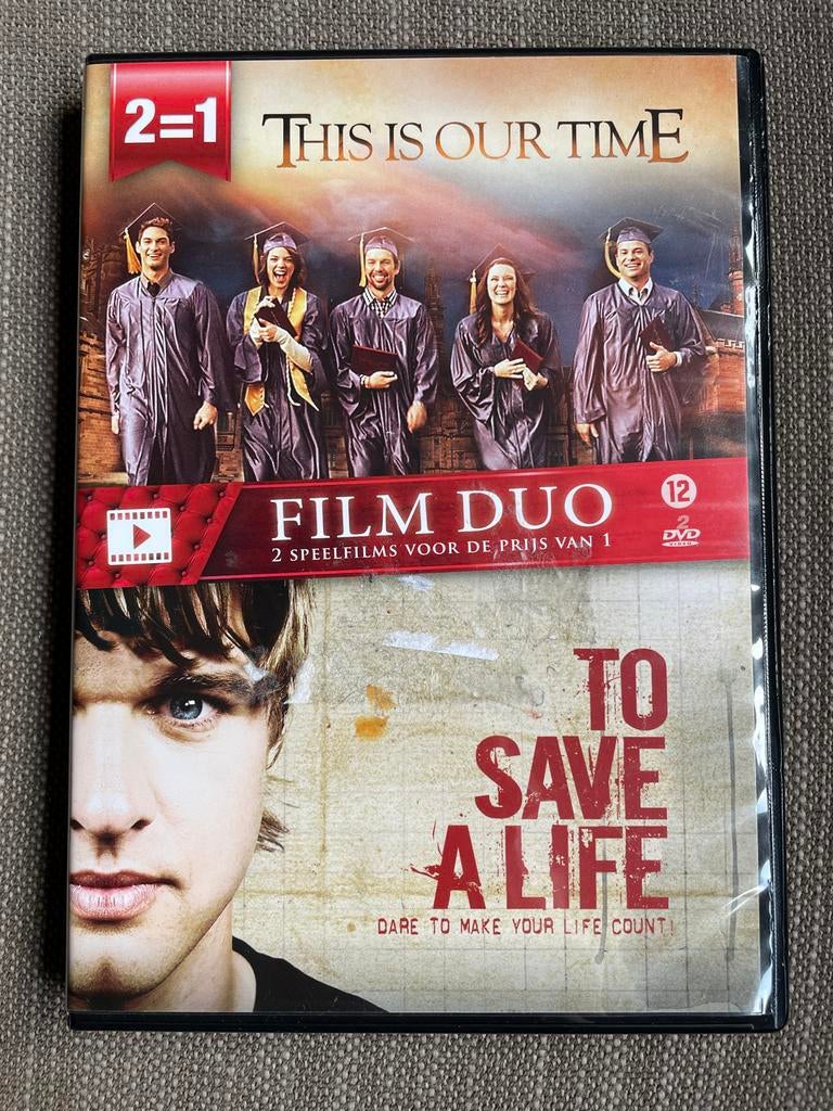 Film Duo: This Is Our Time & To Save A Life dvd-box, Boxset, Drama, Ophalen of Verzenden, Zo goed als nieuw