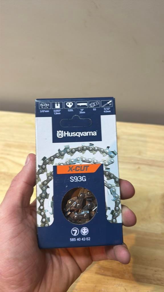 HUSQVARNA X-CUT S93G zaagketting 3/8''MINI - 1,3 MM 35 CM, Ophalen of Verzenden, Nieuw