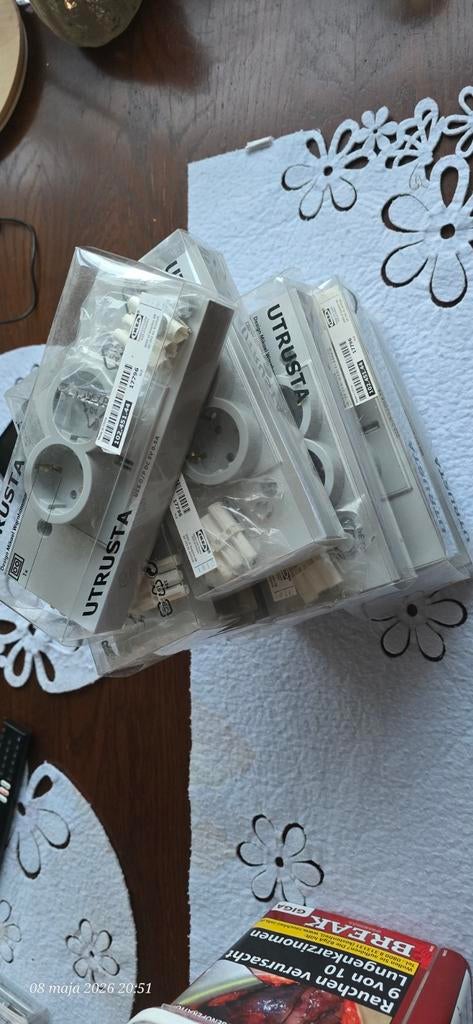 IKEA UTRUSTA Stopcontact met 2 USB-poorten - NIEUW, Ophalen of Verzenden