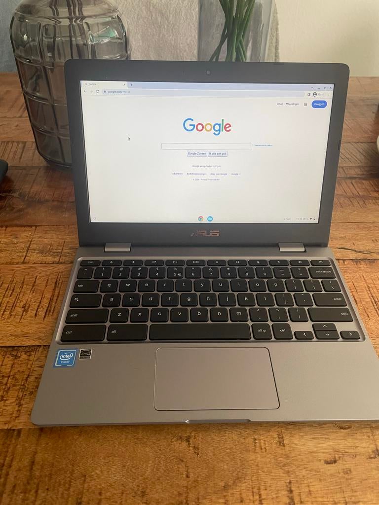 ASUS Chromebook C223N - Lichtgewicht en Compact, Qwerty, Ophalen of Verzenden, 32 GB of minder, 11 inch