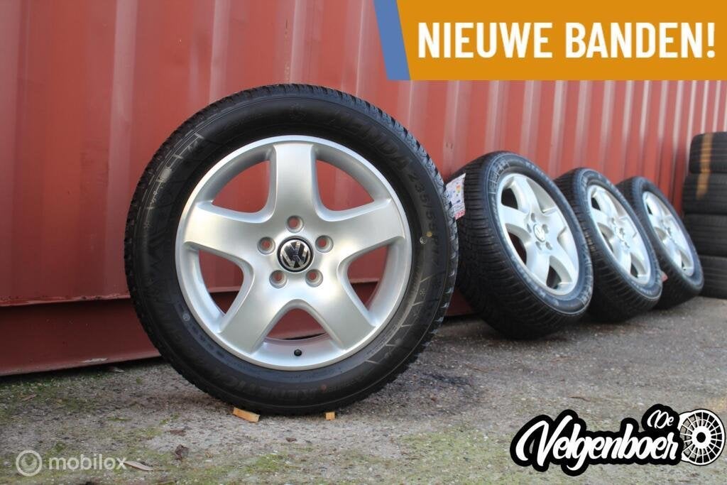 Volkswagen Transporter T5 / Multivan velgen + Nieuwe banden!, Banden en Velgen, Nieuw, 17 inch, 235 mm