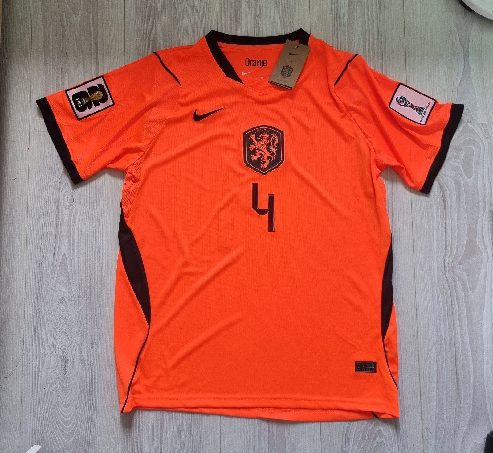 Virgil van Dijk jersey WK2026., Maat XL, Ophalen of Verzenden, Shirt