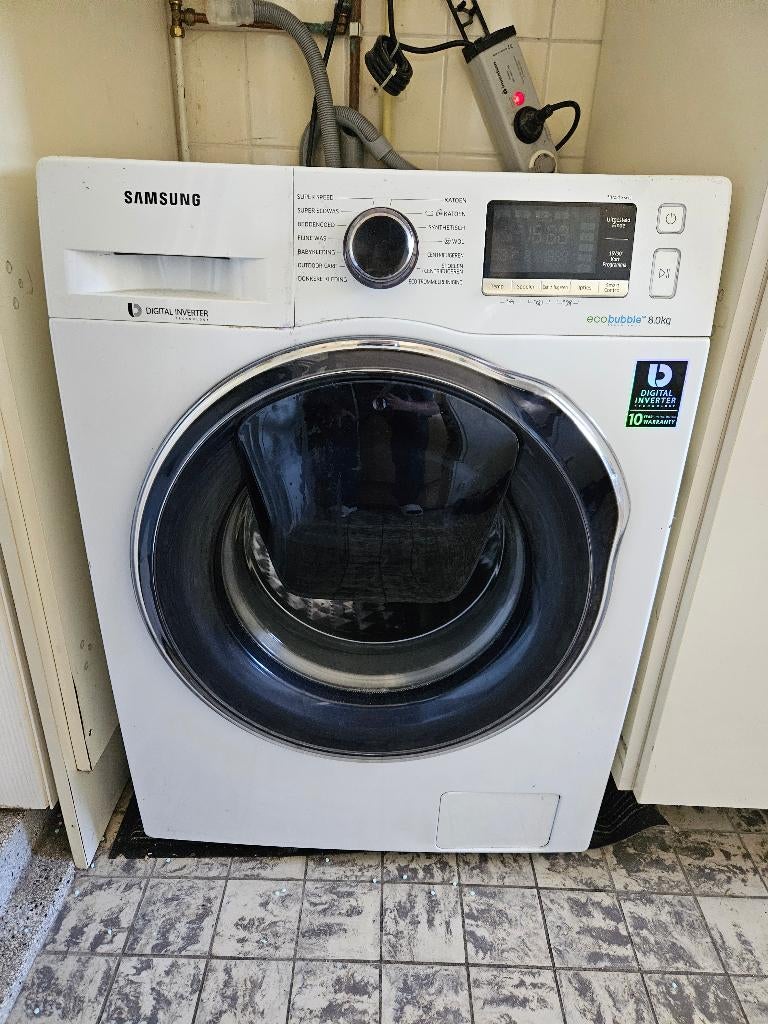 Samsung wasmachine, Witgoed en Apparatuur, Wasmachines, Ophalen, 1200 tot 1600 toeren, Gebruikt, 8 tot 10 kg