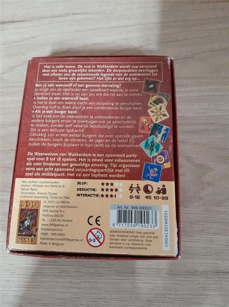 de weerwolven van wakkerdam - s3336, Verzenden, Zo goed als nieuw