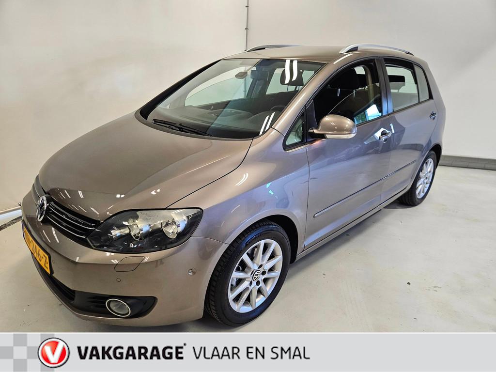 Volkswagen Golf Plus 1.4 TSI Trendline Automaat alcantara st, Auto's, Euro 5, Gebruikt, Zwart, Bruin