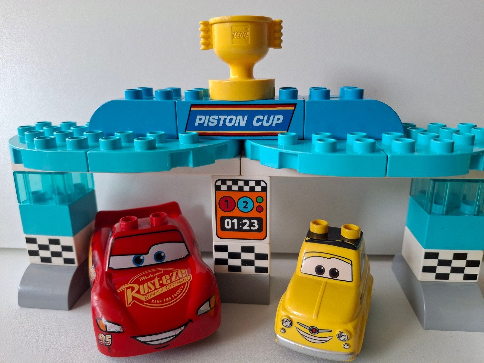 Duplo piston cup race. Disney Cars., Ophalen of Verzenden, Duplo