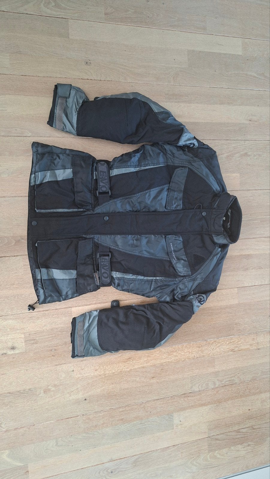 Dames motorpak (jas en broek) zwart/grijs van Evolution/OTW, Motoren, Kleding | Motorkleding, Evolution en OTW, Combipak, Ophalen of Verzenden