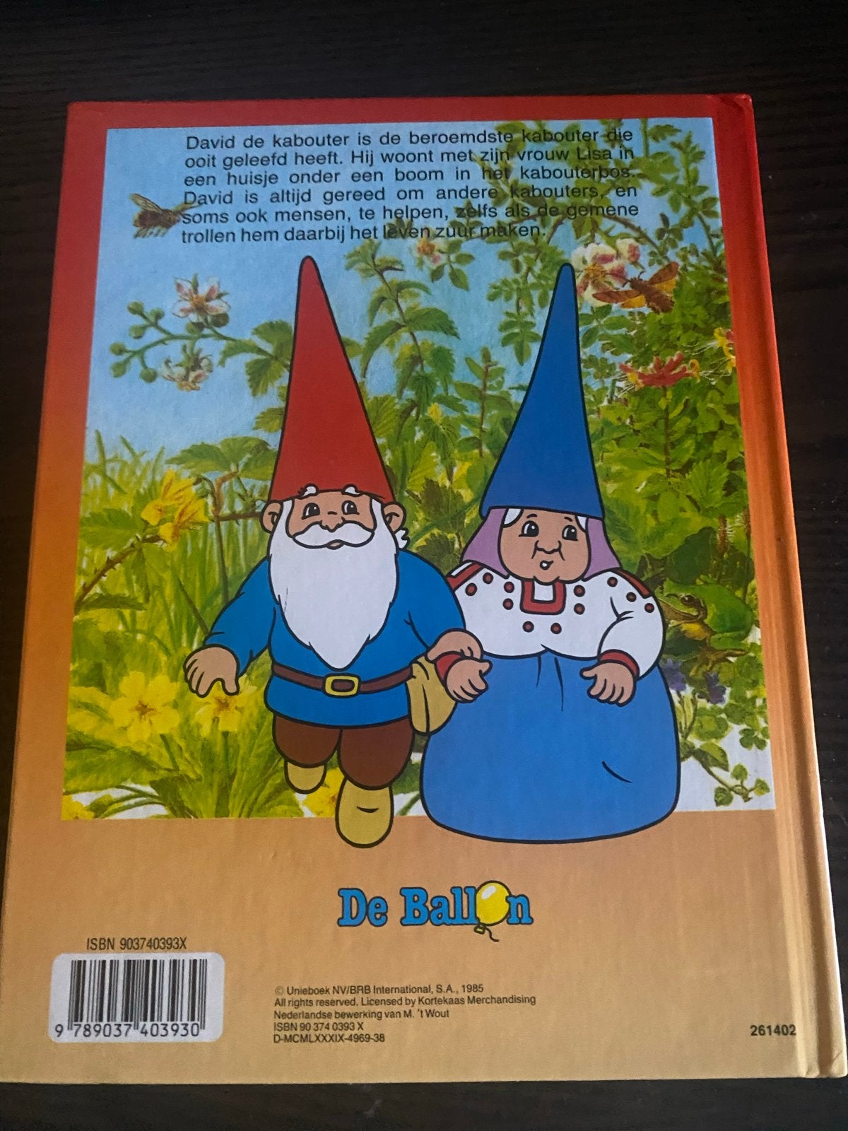 David de Kabouter beleeft een avontuur - Nostalgisch leesboe, Ophalen of Verzenden, Gelezen, Sprookjes