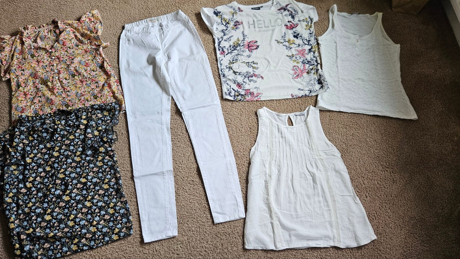 Zomer kleding pakket maat XS. Meisje, Dames, Kleding | Dames, Dames-kledingpakketten, Zo goed als nieuw, Maat 34 (XS) of kleiner