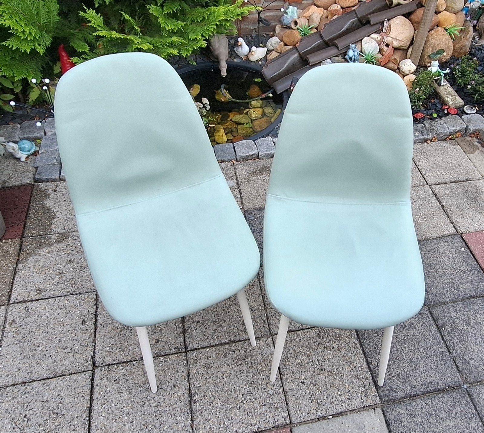 2 Livarno Living eetkamerstoelen, Huis en Inrichting, Stoelen, Ophalen, Twee, Overige kleuren, Modern