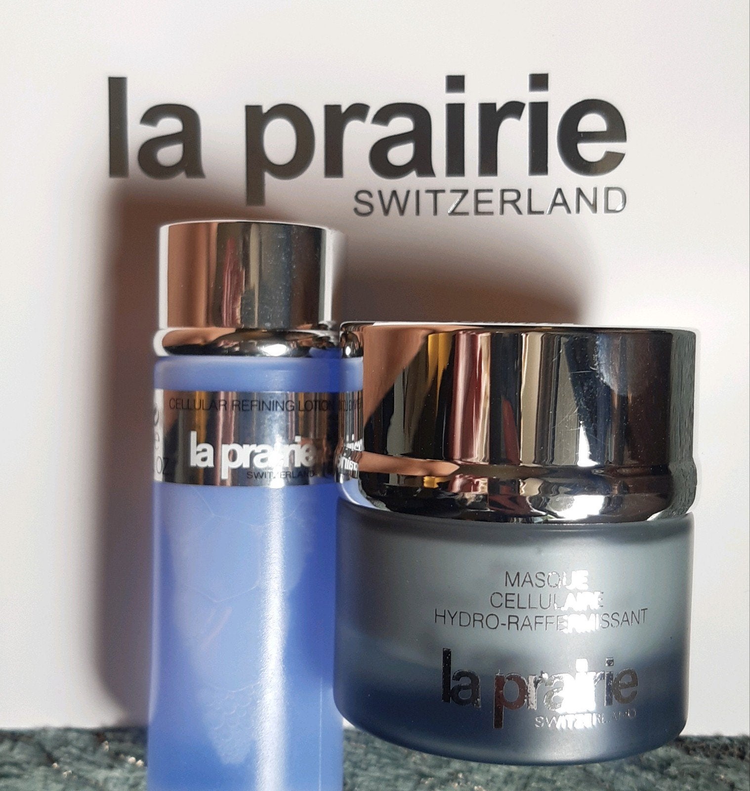 La Prairie  Masker & Lotion SET, Sieraden, Tassen en Uiterlijk, Verzenden, Nieuw, Gehele gezicht, Verzorging