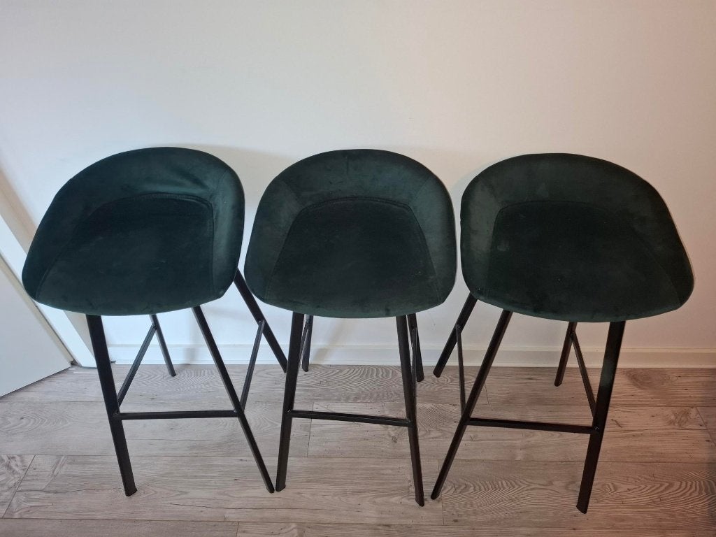 3 stuks barkrukken, Huis en Inrichting, Barkrukken, In hoogte verstelbaar, 60 tot 90 cm, Nieuw, Ophalen of Verzenden