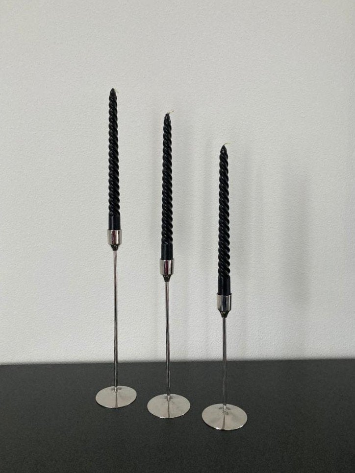 Light & Living Kandelaar Serla zilver set-3 Nieuw!, Nieuw, Ophalen of Verzenden, Metaal, Light & Living