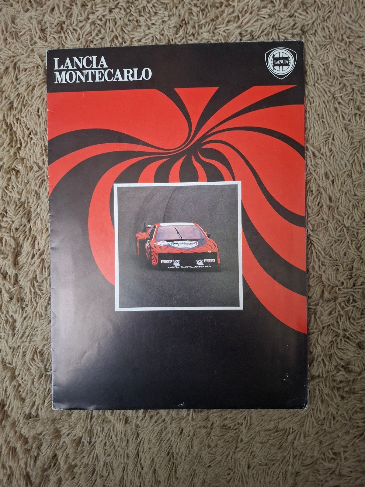 Autofolder Lancia Montecarlo, Verzenden, Zo goed als nieuw, Overige merken