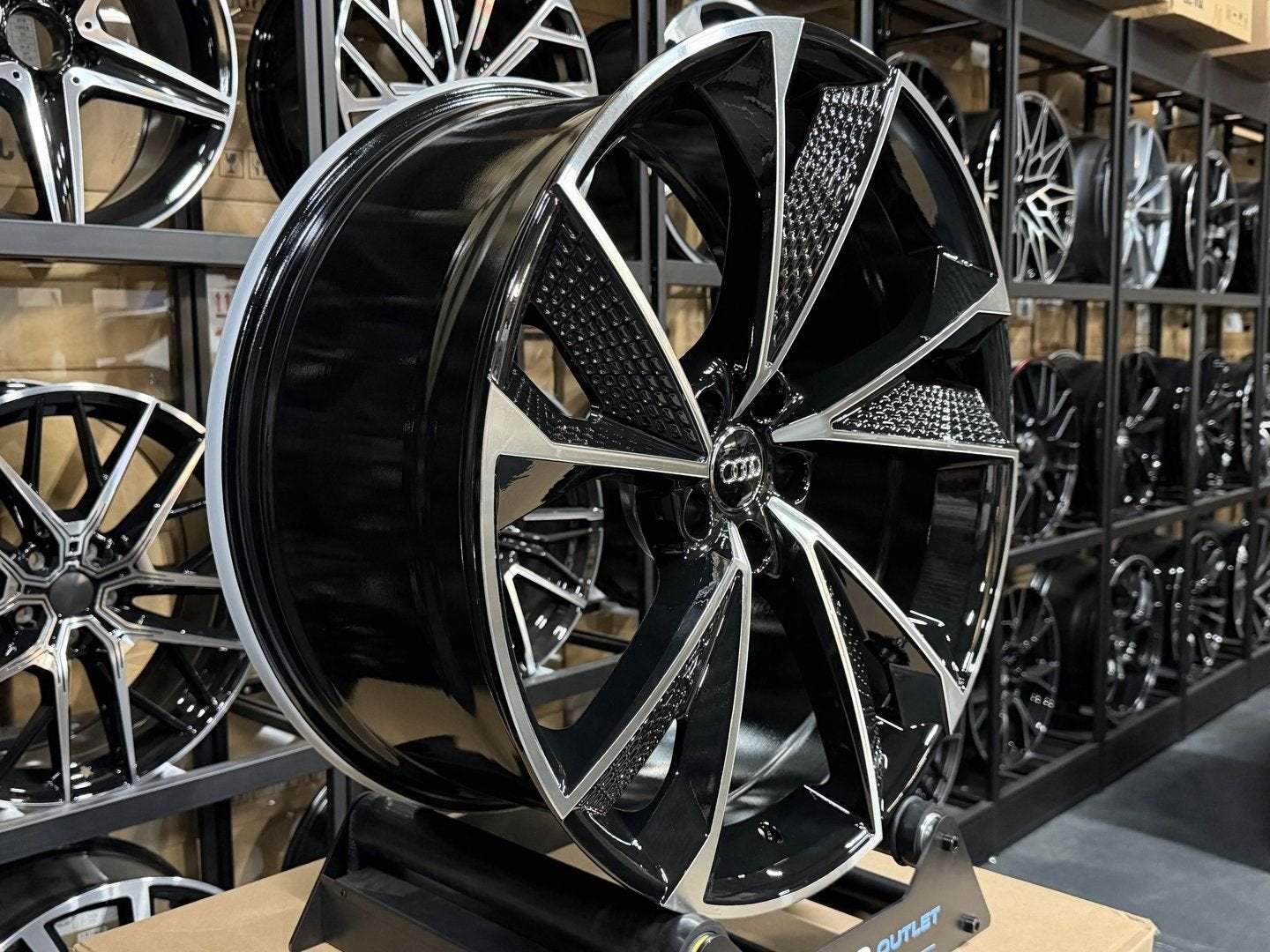 21 inch AUDI RS velgen 5X112 Q7 SQ7 Q8 ETRON S SQ A6 A7 A8, Gebruikt, Velg(en), -, -