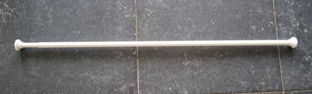 Gordijnstang Ikea Botaren 120-200, Ophalen of Verzenden, Zo goed als nieuw, Wit