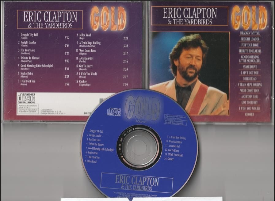Eric Clapton & The Yardbirds - Gold, Ophalen of Verzenden, Zo goed als nieuw, Poprock