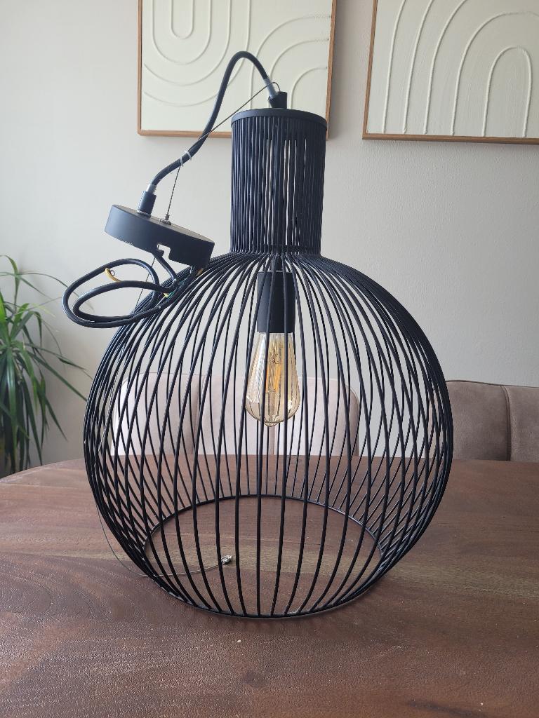 Hanglamp Diana, Ophalen, Zo goed als nieuw, Metaal, Induatrieel