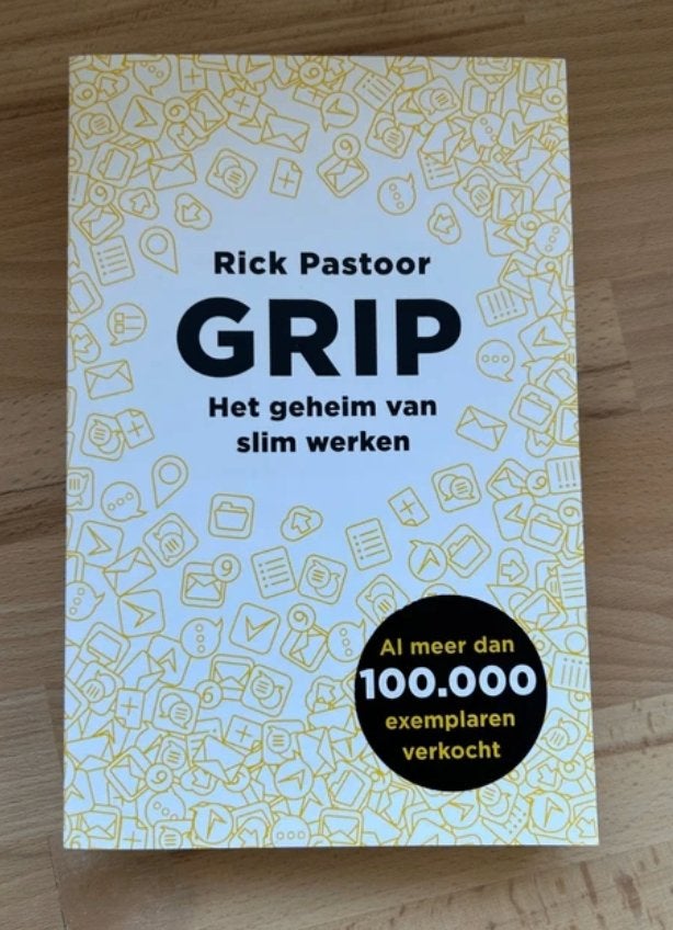 Boek; Grip, Rick Pastoor 9789082881202, Ophalen of Verzenden, Zo goed als nieuw