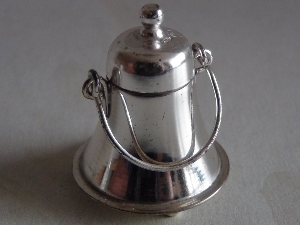 Miniatuur zilver EY7 doofpot + hengsel zilveren miniaturen, Verzenden, Zilver