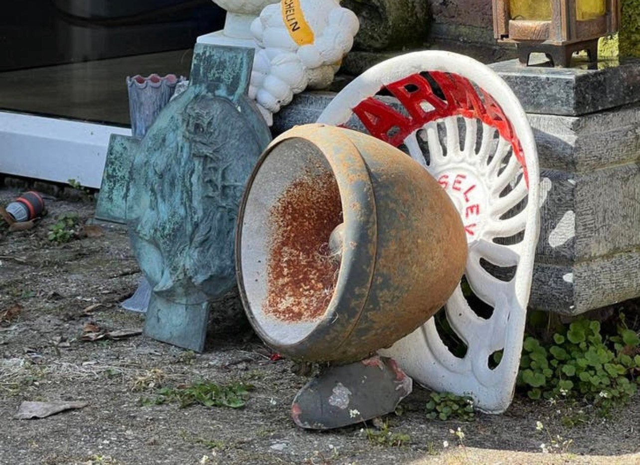 OUDE SLEETSE KOPLAMP, Ophalen of Verzenden