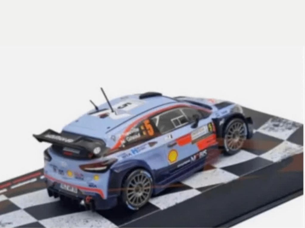 Hyundai i20 Coupe WRC rallye Italia 2018 schaal 1/43 ALTAYA, Hobby en Vrije tijd, Verzenden, Nieuw, Auto, Overige merken