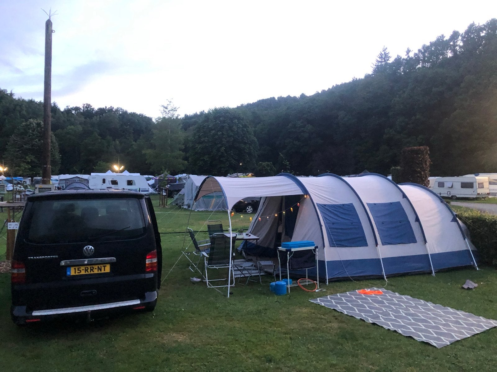 Ruime Vrijbuiter Michigan 6 tunneltent, Caravans en Kamperen, Tenten, Ophalen of Verzenden, Gebruikt, Tot en met 6