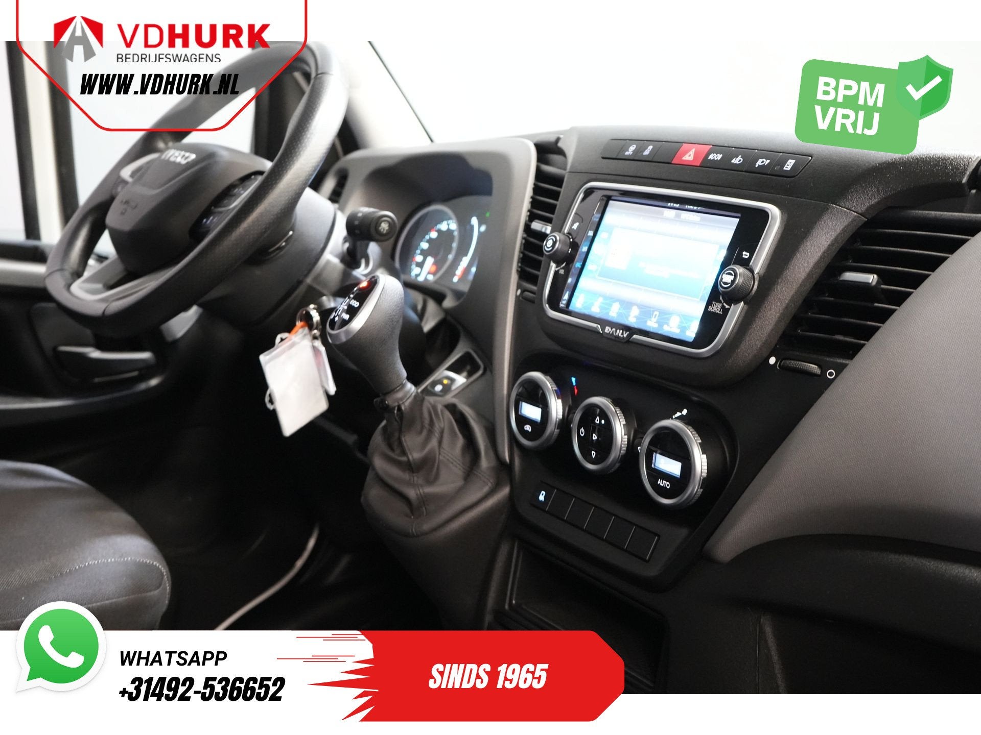 Iveco Daily 35S18HV 3.0 Aut. ZF BPM VRIJ! Bakwagen Laadklep/, Automaat, Gebruikt, 4 cilinders, Iveco