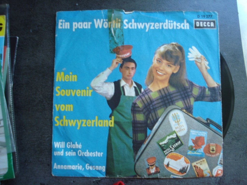 Will Glahé: Ein paar Wörtli Schwyzerdütsch, Fotohoes, Ophalen of Verzenden, Gebruikt, Pop