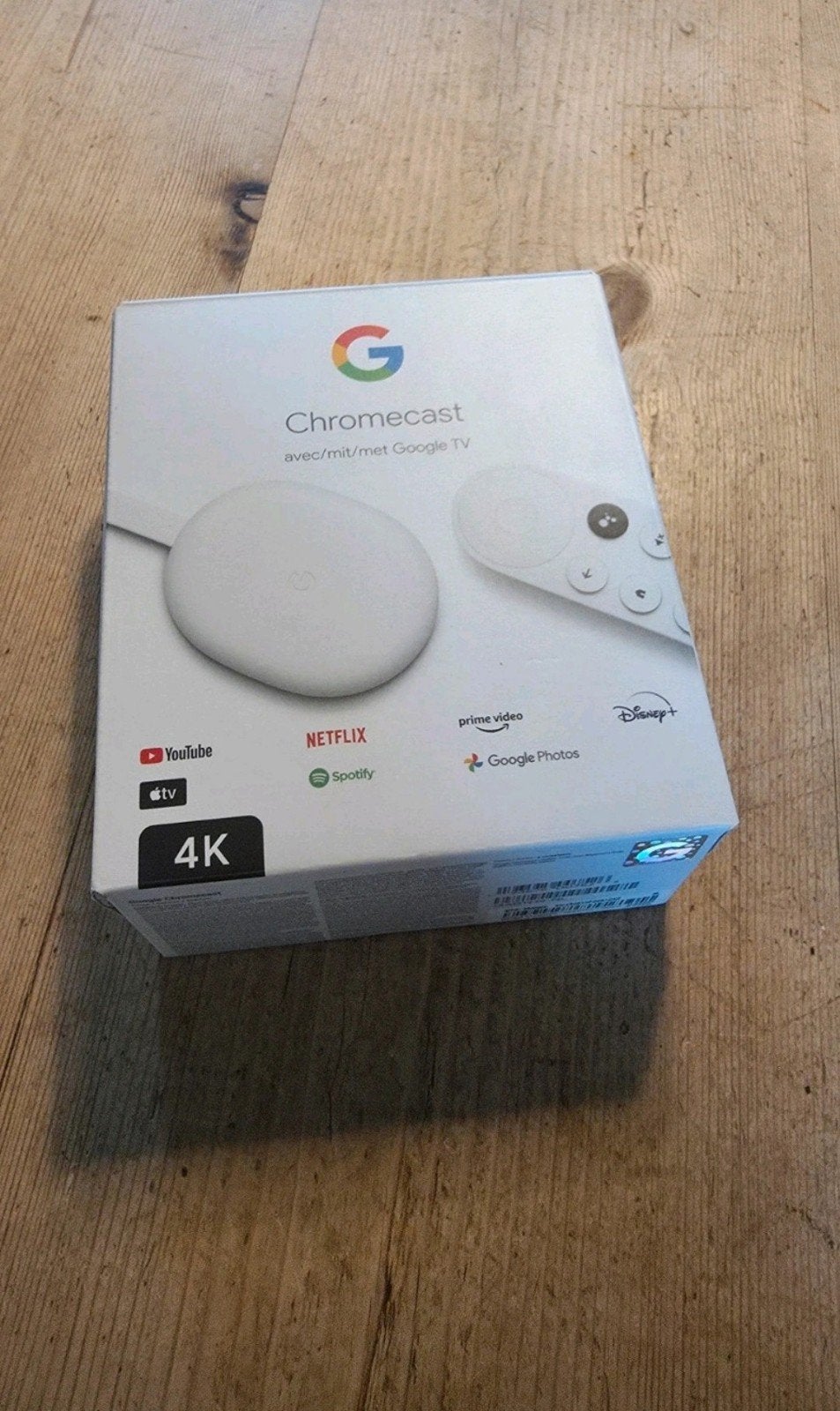 Google Chromecast met Google TV (4K) - Zo goed als nieuw